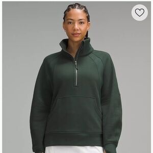 Lululemon Scuba Oversized Funnel-neck Half Zip